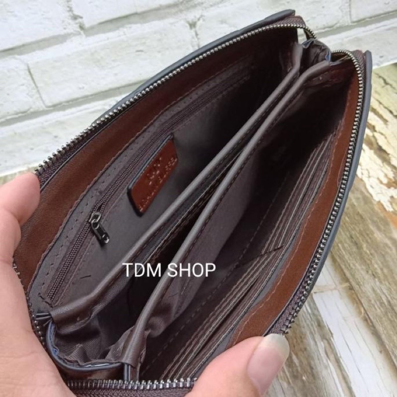 Handbag Braun buffel Lock Kunci tas Tangan Clutch Kulit super