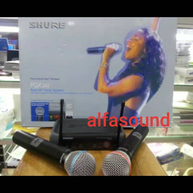 Mic Wireless Shure PGX 242 Handheld Pgx242