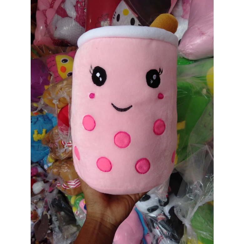 BISA COD | BAYAR DI TEMPAT | Boneka Boba Buble Milk Tea Brown Sugar murah lucu