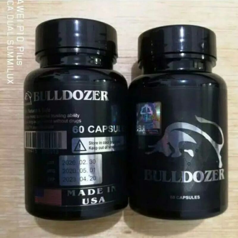 BULDOZER - BULLDOZER ORIGINAL ALAMI _ OBAT STAMINA PRIA -KUAT 3 JAM