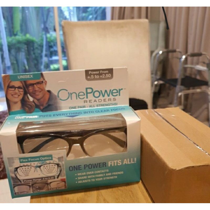 (COD) Auto Focus ONE POWER READERS Unisex 0610