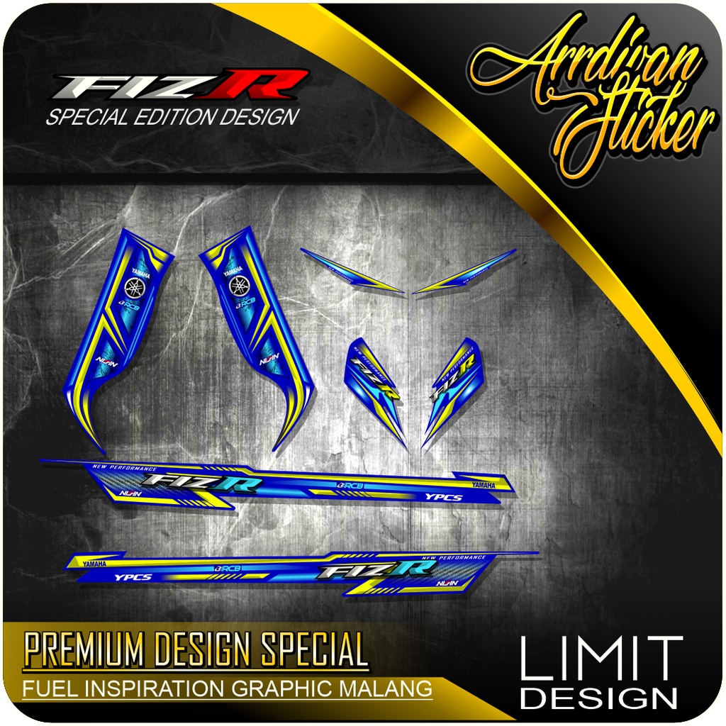 STRIPING FIZ R / STRIPING FIZ / VARIASI FIZ R