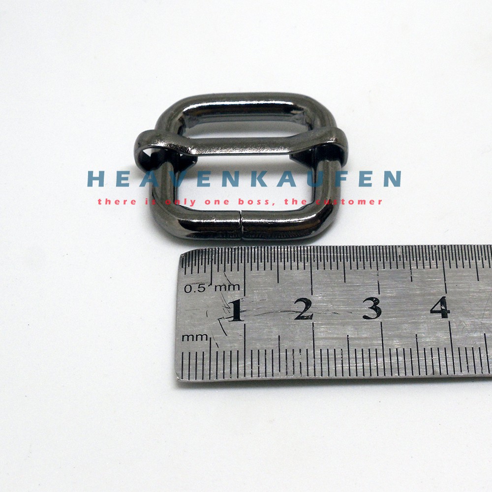 Ring Jalan Tas 2 cm Black Nikel Tebal 4,5 mm Premium Quality