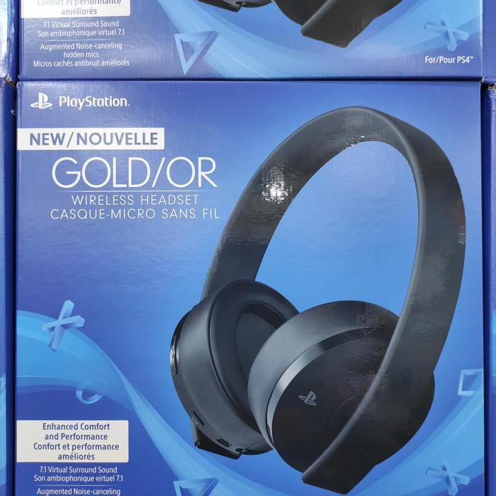 new gold wireless headset