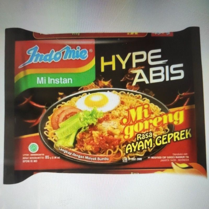 

indomie hype abis mie goreng rasa ayam geprek