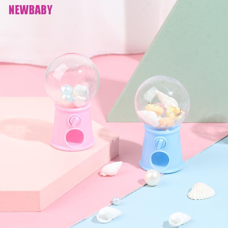 [NEWBABY] Mini Candy Machine Bubble Gumball Dispenser Coin Bank Kids Toy Chrismas Gifts