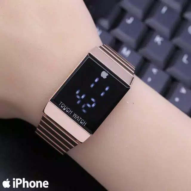 New Model Jam Tangan Wanita Touch Watch Digital Model alexandre Christie