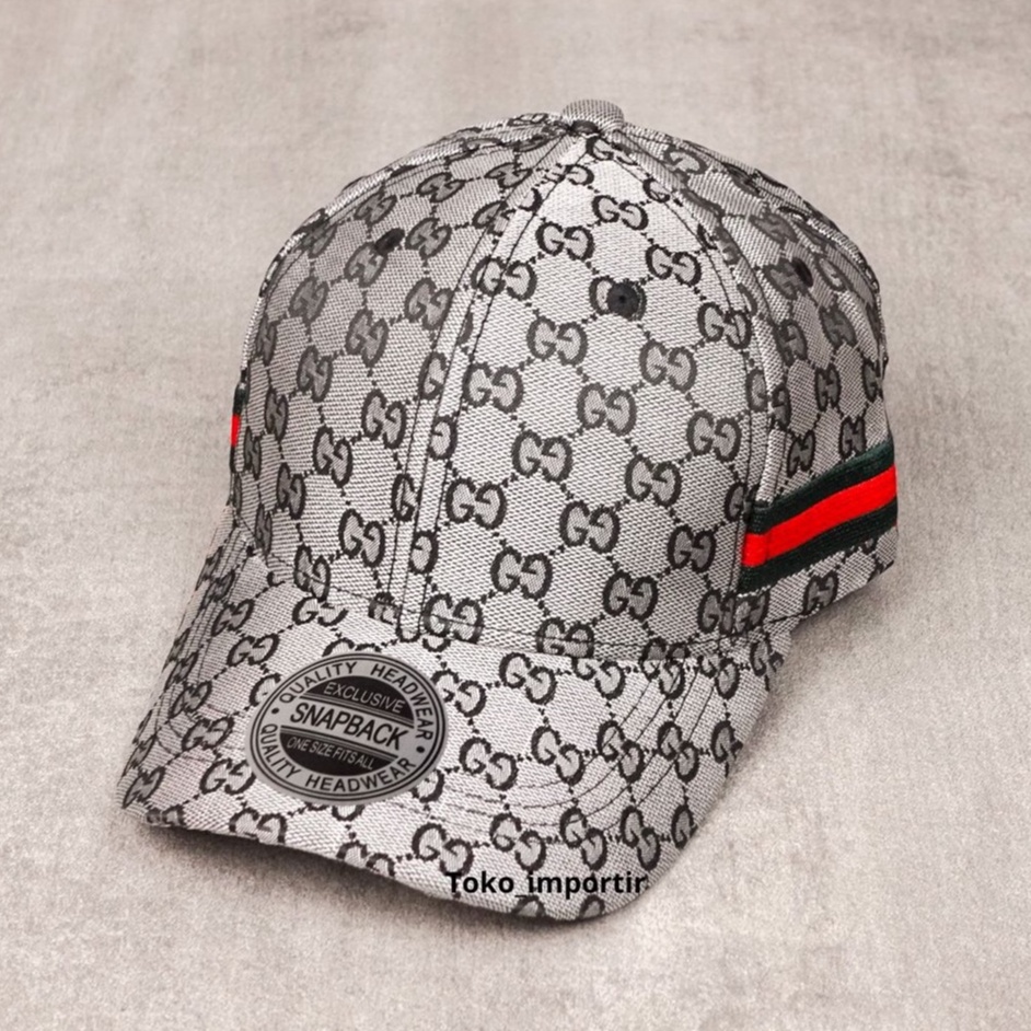 Topi Gucci Import Pria Unisex Premium High Quality