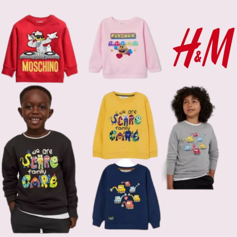 KAOS ANAK SWEATSHIRT HnM Grade B