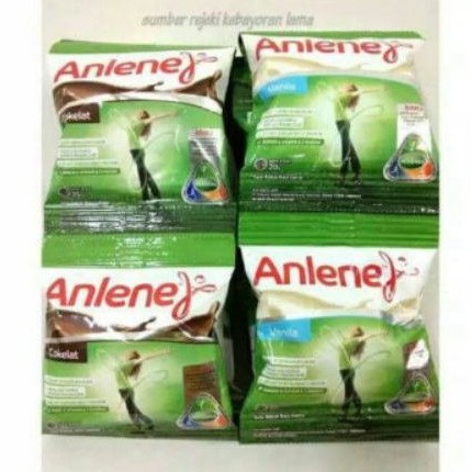 

Susu Anlene Bubuk Rasa Vanila / 1 Renceng (10 Pcs) / 25gr