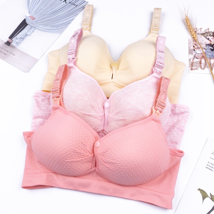 BEE - Bra Bh Menyusui Tanpa Kawat Premium Quality Pakaian Dalam Nursing 018