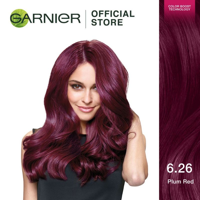 Garnier Color Naturals Express Hair Color - 6.26 Merah Plum (Cat / Pewarna Rambut Permanent)