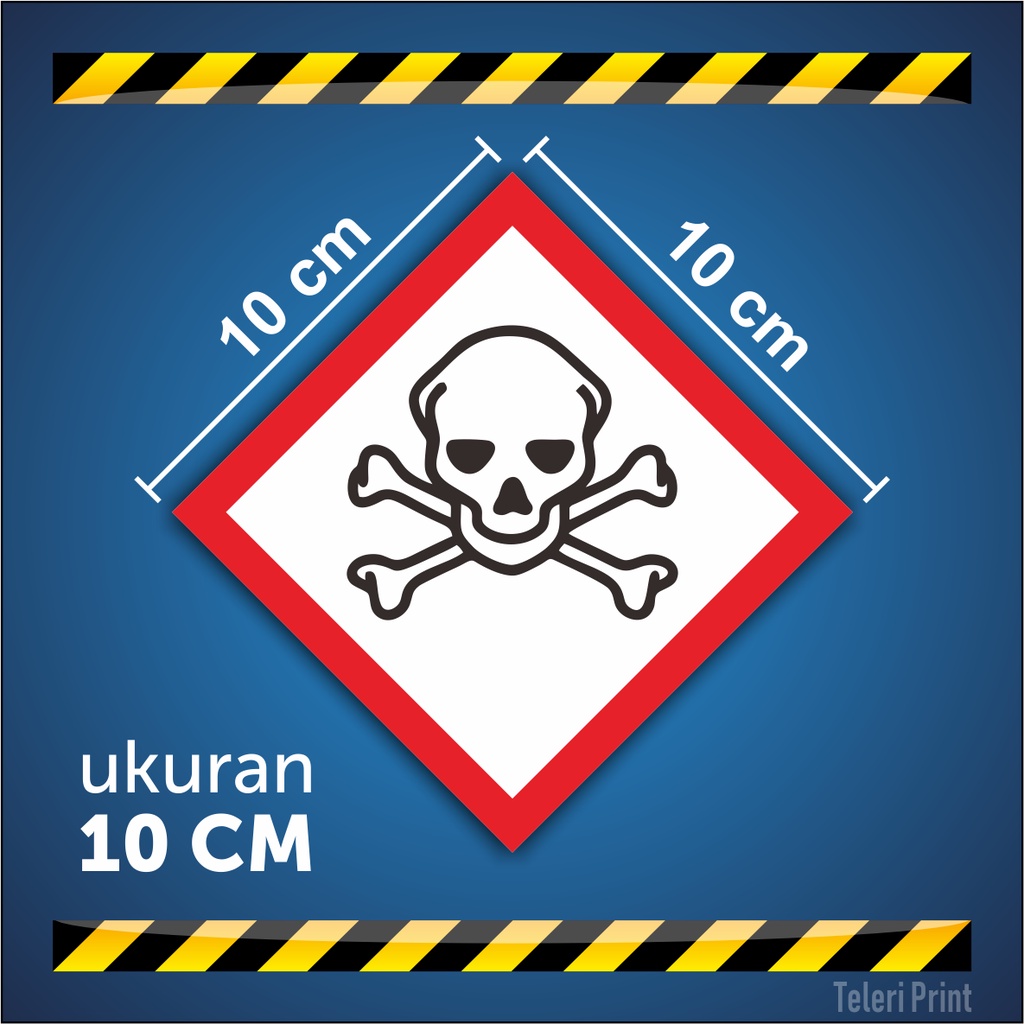 

Stiker Material B3 BERACUN ukuran 10 cm