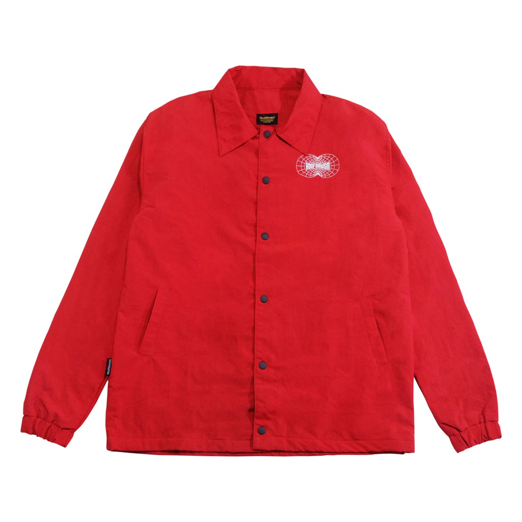 Hoofdawsm Red Neue World Coach Jacket windbreaker