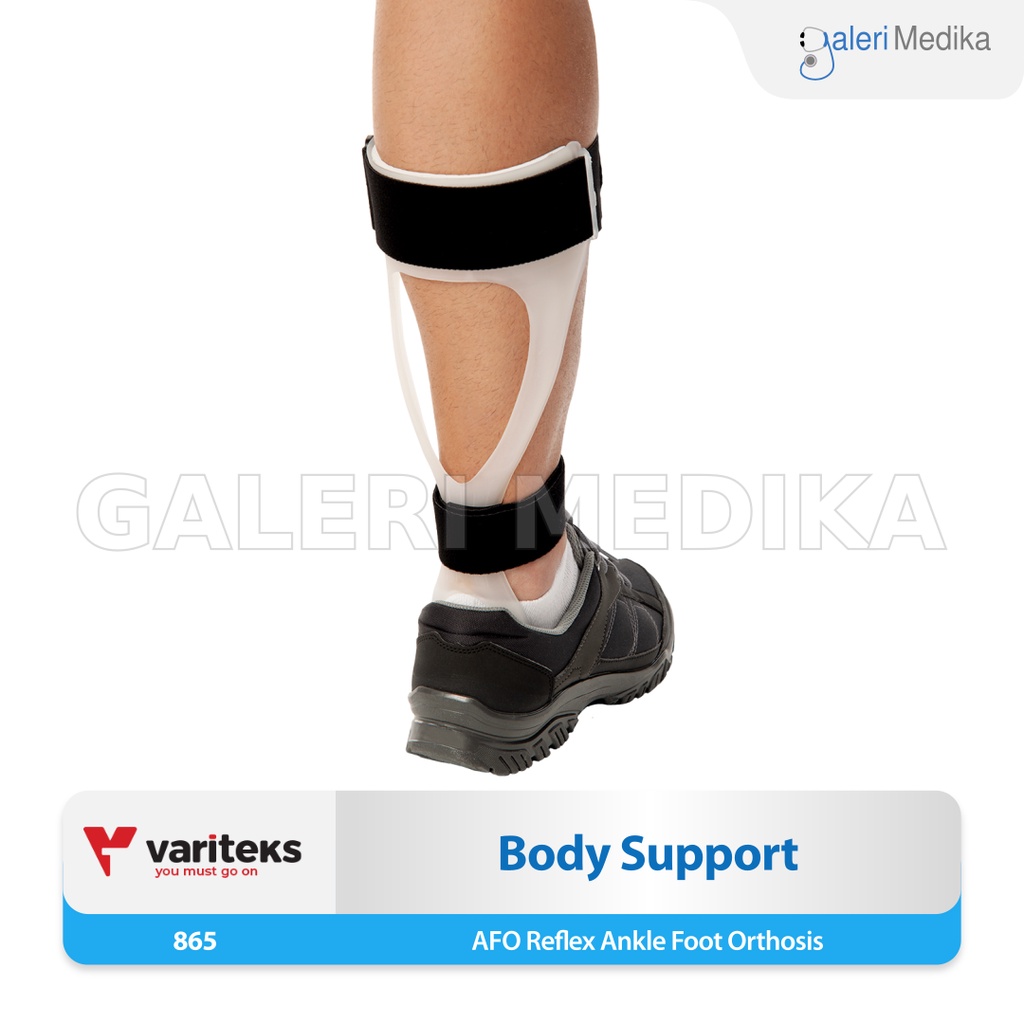 Variteks 865 AFO Reflex Ankle Foot Orthosis - Alat Penyangga Tulang Kaki