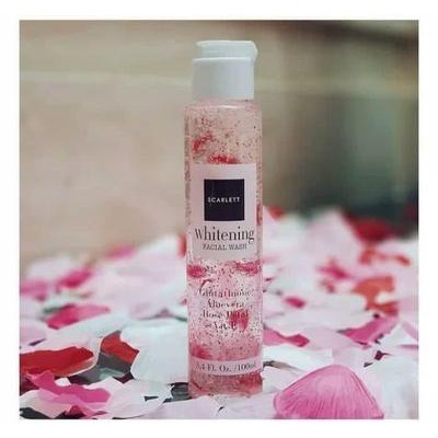 SCARLET Whitening Facial Wash / SCARLETT By Felicya Angelista Sabun Muka Wajah Kulit Normal Berminyak Pembersih