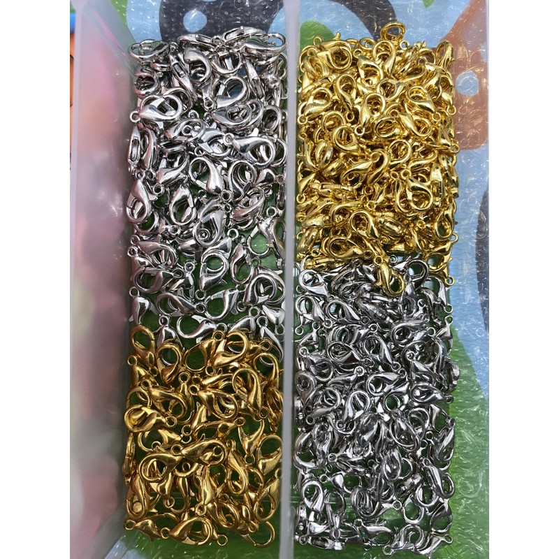 BISA COD Kokot Udang / Pengait / Kew Kew Kaitan Mini Bahan Besi Pengait Strap Masker Cowok / Cewek