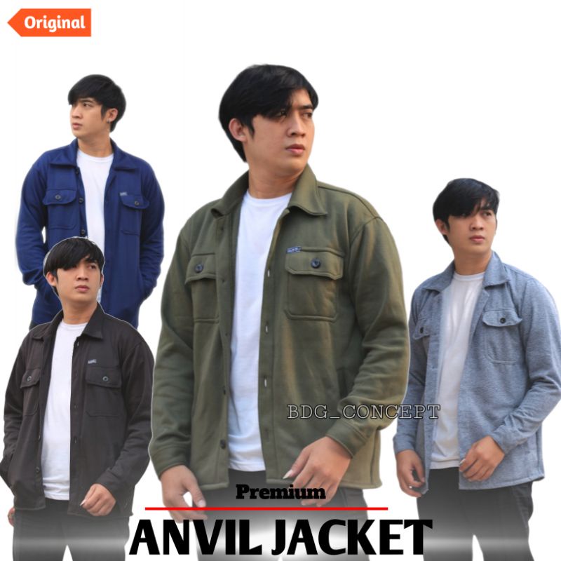 ANVIL JACKET// ANVIL JAKET PREMIUM// JAKET PRIA TERLARIS