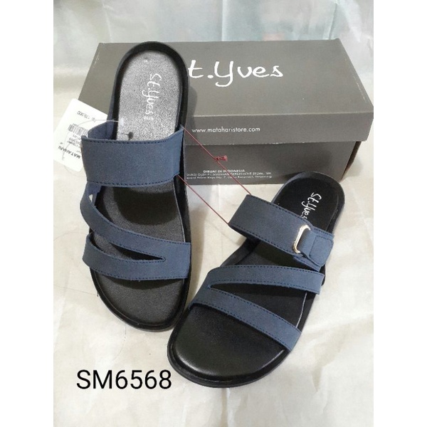 Styves Sandal Selop Wanita / Slop Sendal Teplek St Yves Original - 2