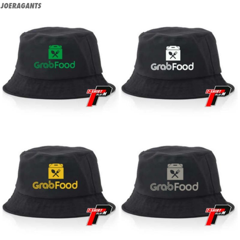 Topi GrabFood Bucket joeragants