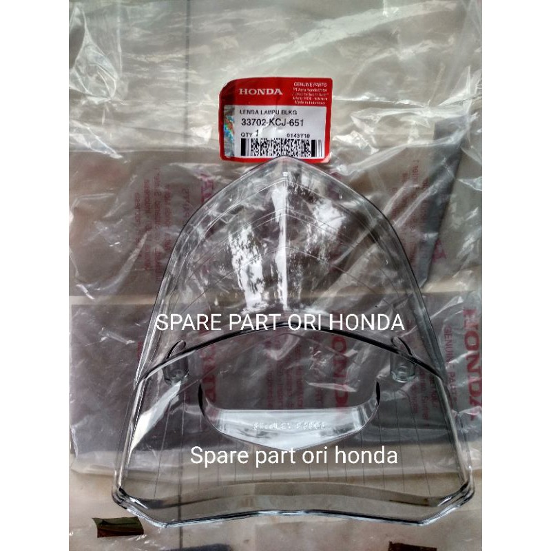 kaca lensa lampu  belakang tirev tiger refo original honda 33702KCJ651