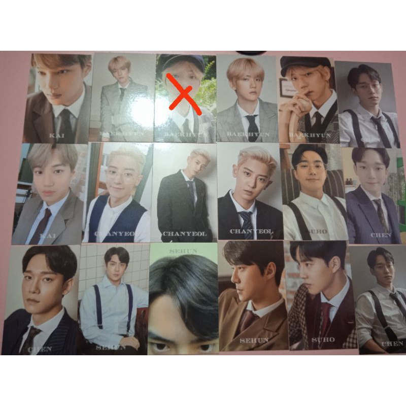 photocard exo sg 2020