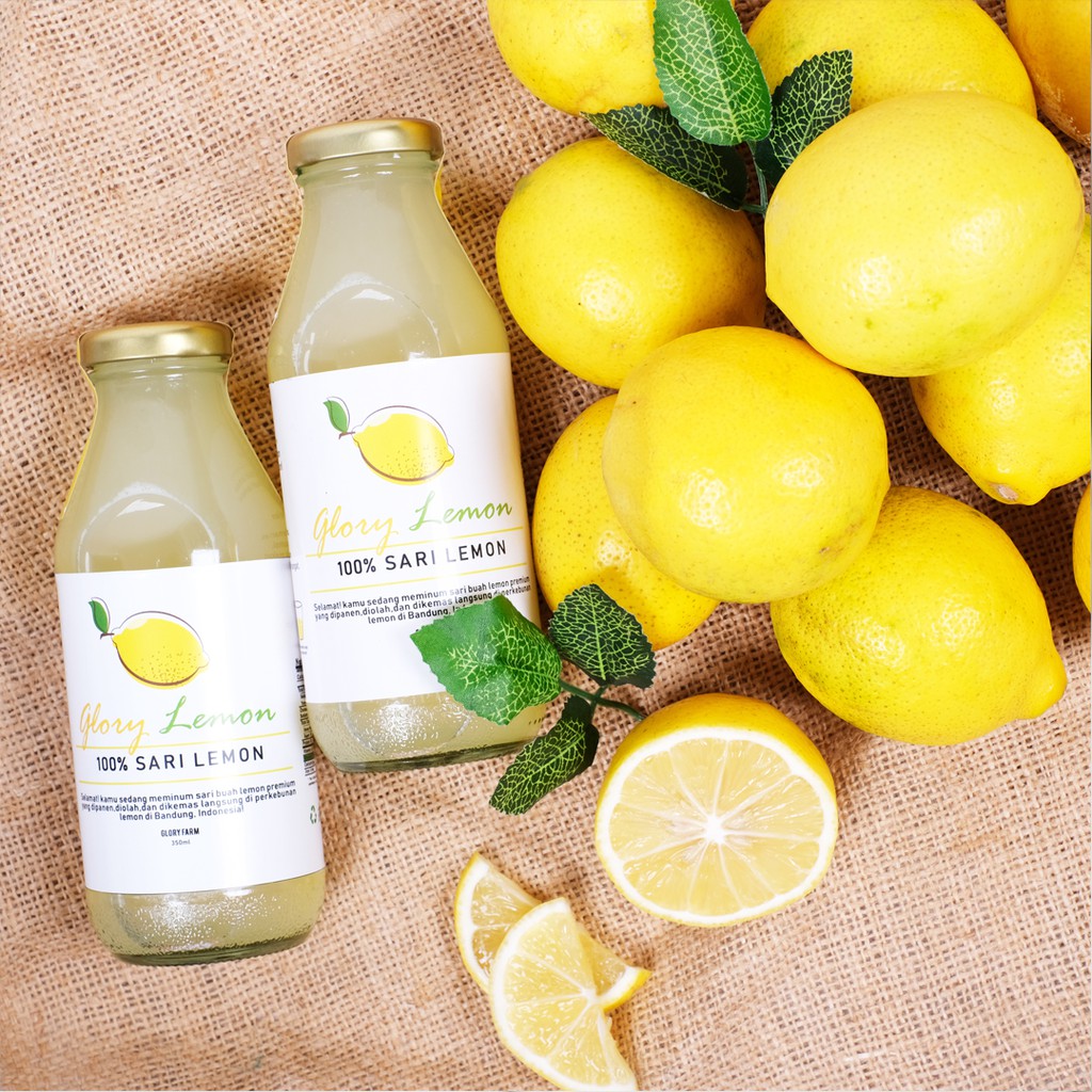 

2 Botol + FREE MASKER Pure Lemon 350ml | GLORY FARM