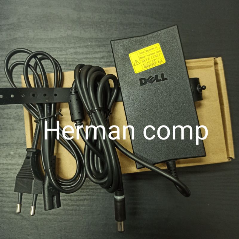 Original Adaptor Charger Laptop NoteBook Dell Vostro Inspiron Latitude 19.5V 3.34A 65W DC 7.4x5.0mm