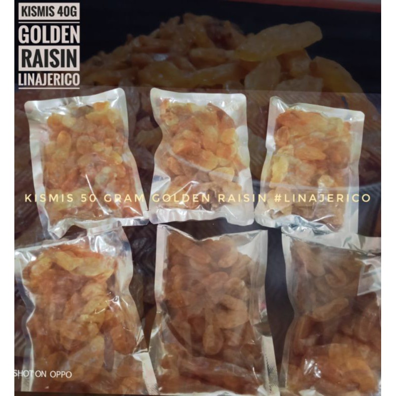 kismis kuning golden raisin 40gr