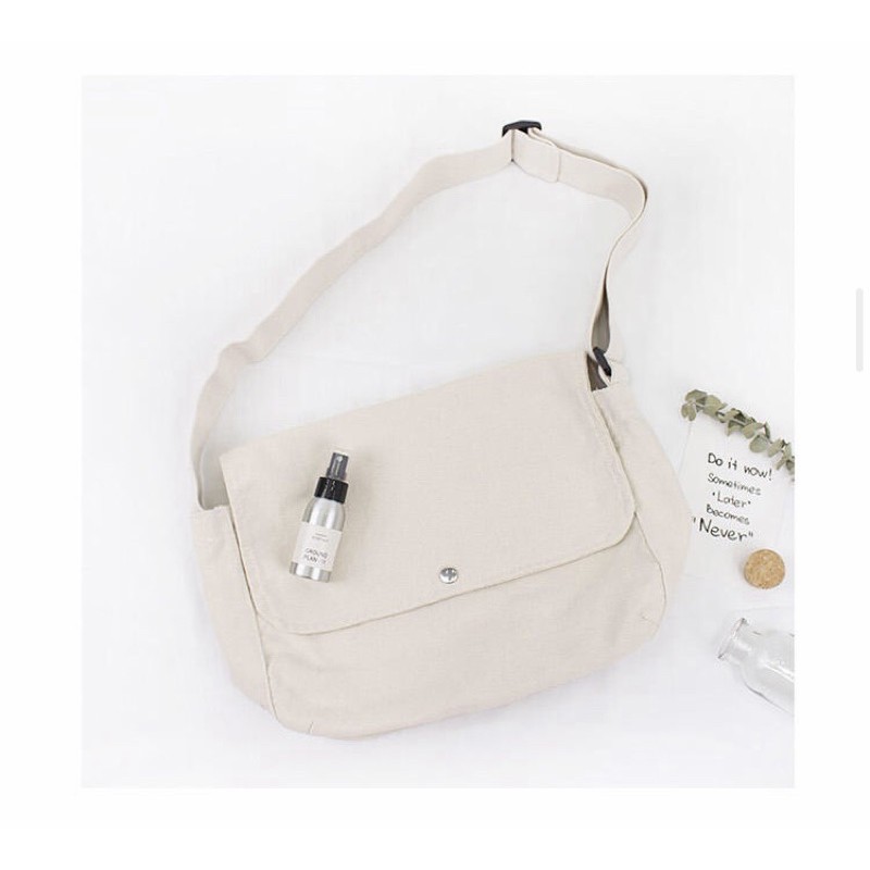 PPS Sling Bag Tas Selempang Unisex Pria Wanita Canvas Vintage Crossbody Premium Handmade