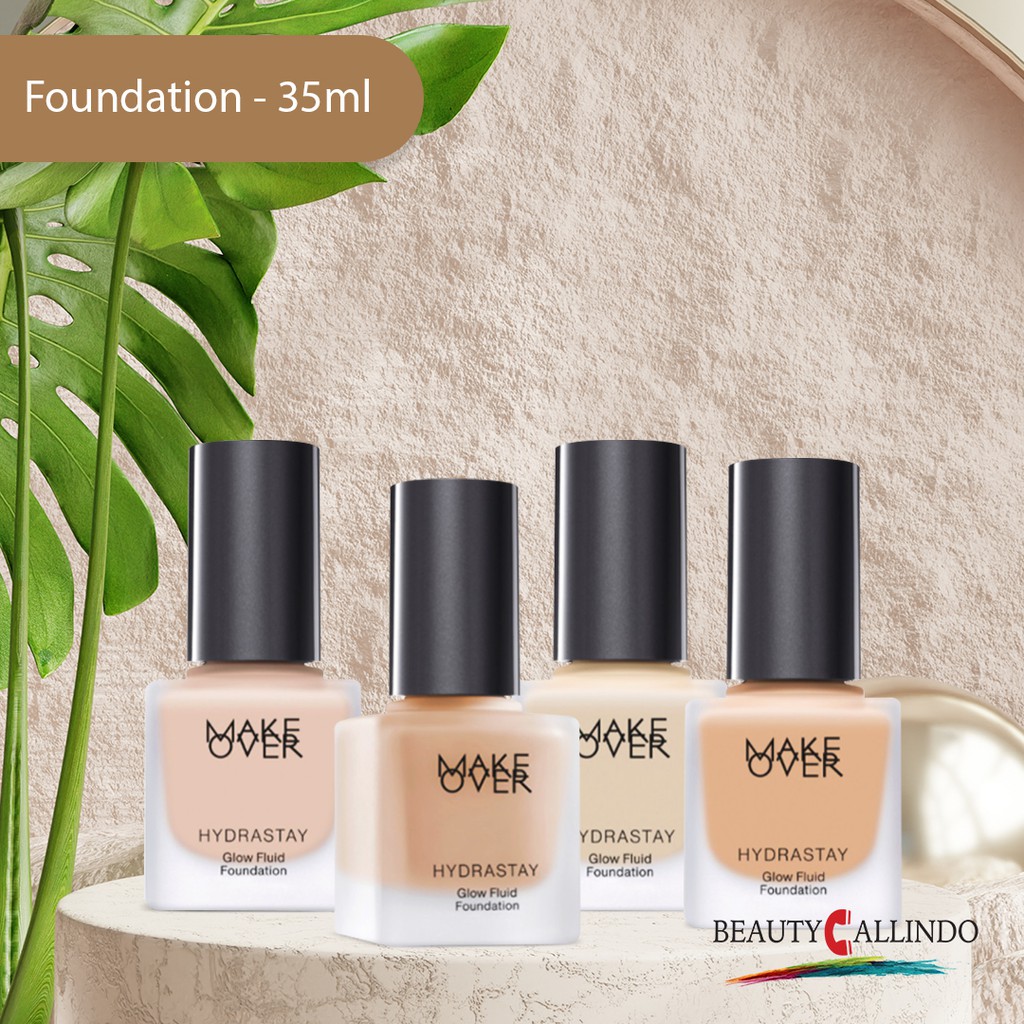 Make Over Hydrastay Glow Fluid Foundation 35ml