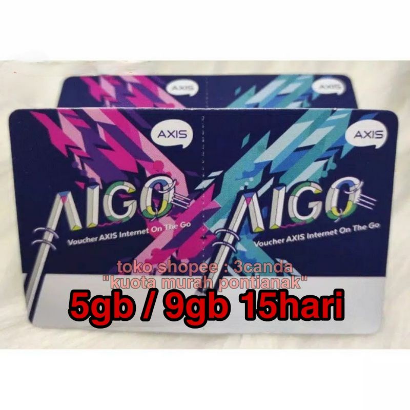 Voucher Axis 8gb 15hari vocer aigo 8 gb 15 hari