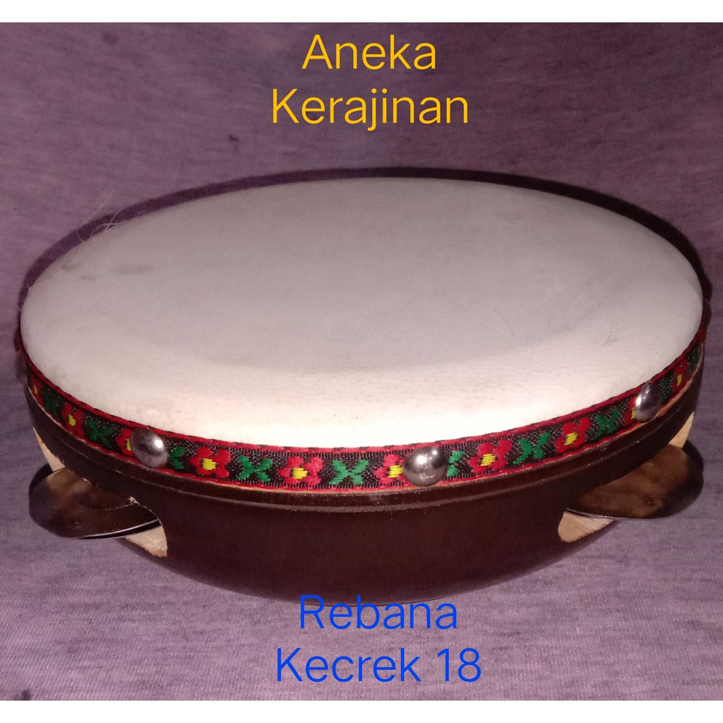 Rebana Kecrek ukuran 20 cm