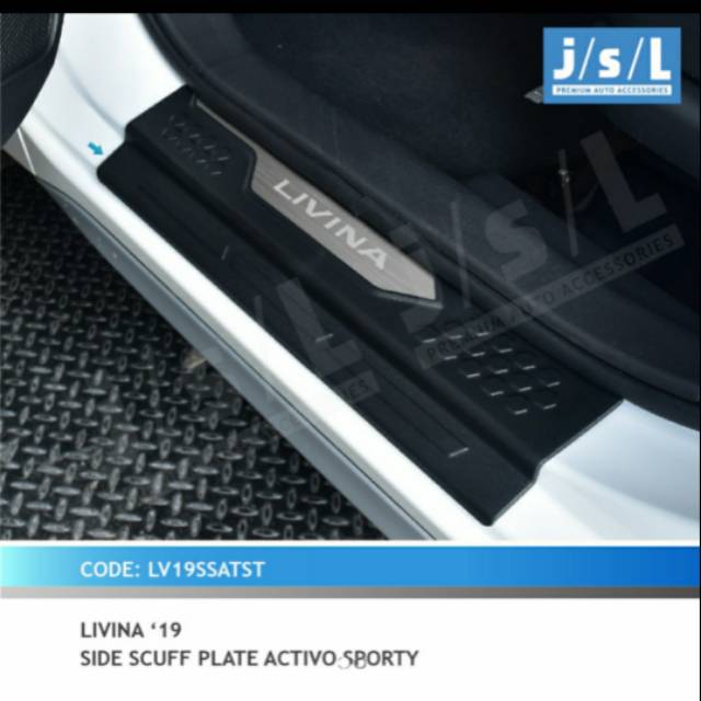Sillplate samping all new Livina 2019 model activo sporty jsl