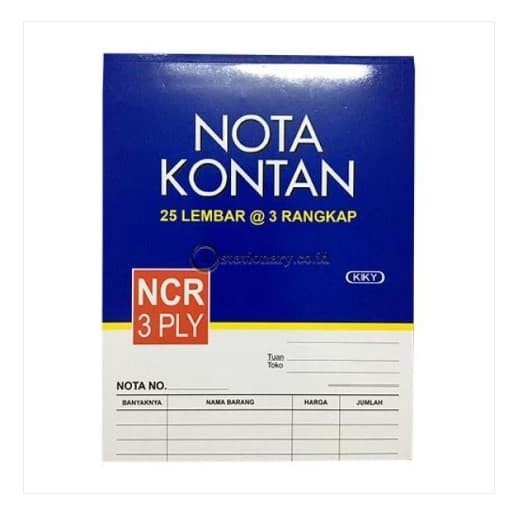

Bagus Kiky Nota Kontan Besar Potrait 3 Ply Bergaransi
