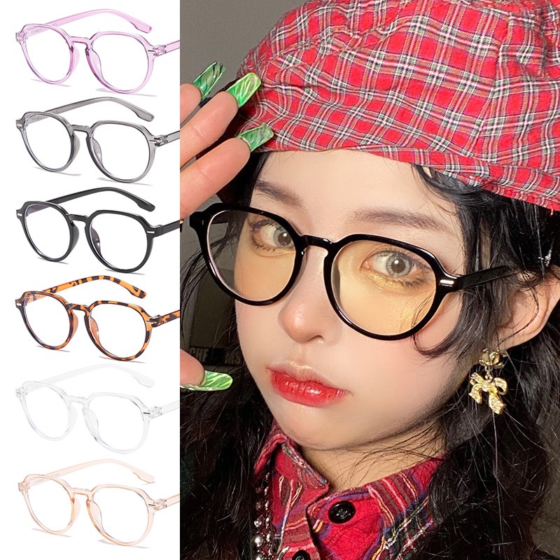 korean style Anti Radiation glasses  Whole sale shades Decorative Computer glasses frame plastic