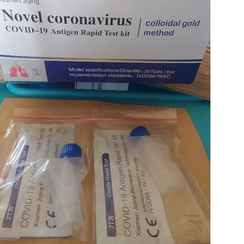 ✸ antigen saliva air liur tes swab akurat izin kemenkes ♦