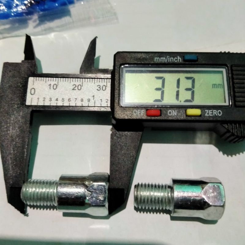 drat baut sambungan spion kiri ke kiri / baut 14  Yamaha