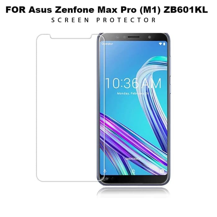 TEMPERED GLASS ASUS ZENFONE MAX PRO M1 ZB601KL ANTI GORES KACA FULL LEM BENING