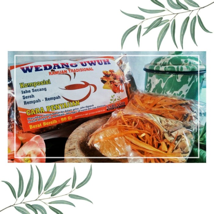 

Wedang Uwuh "Sari Asih" (BERKUALITAS)