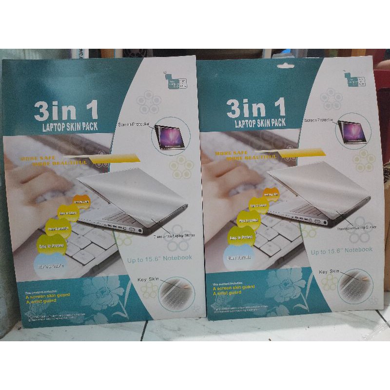 Skin Protector Anti Gores Pelindung Body Luar Laptop Transparan laptop buram