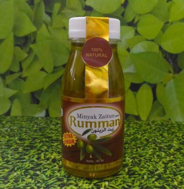 Minyak Zaitun Rumman 80ml olive oil untuk kulit dan serba guna