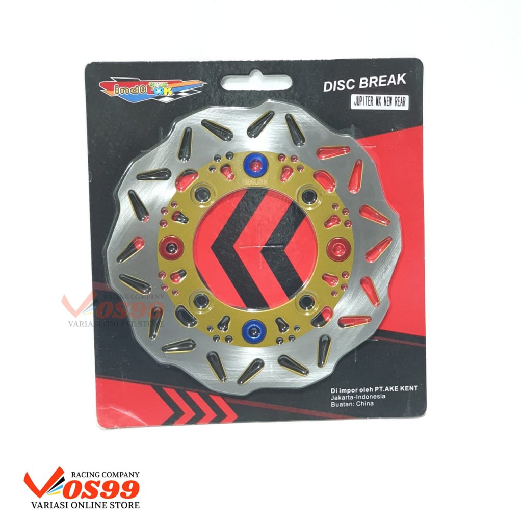 PIRINGAN CAKRAM BELAKANG VARIASI BUAT JUPITER MX 135 NEW UKURAN STANDAR