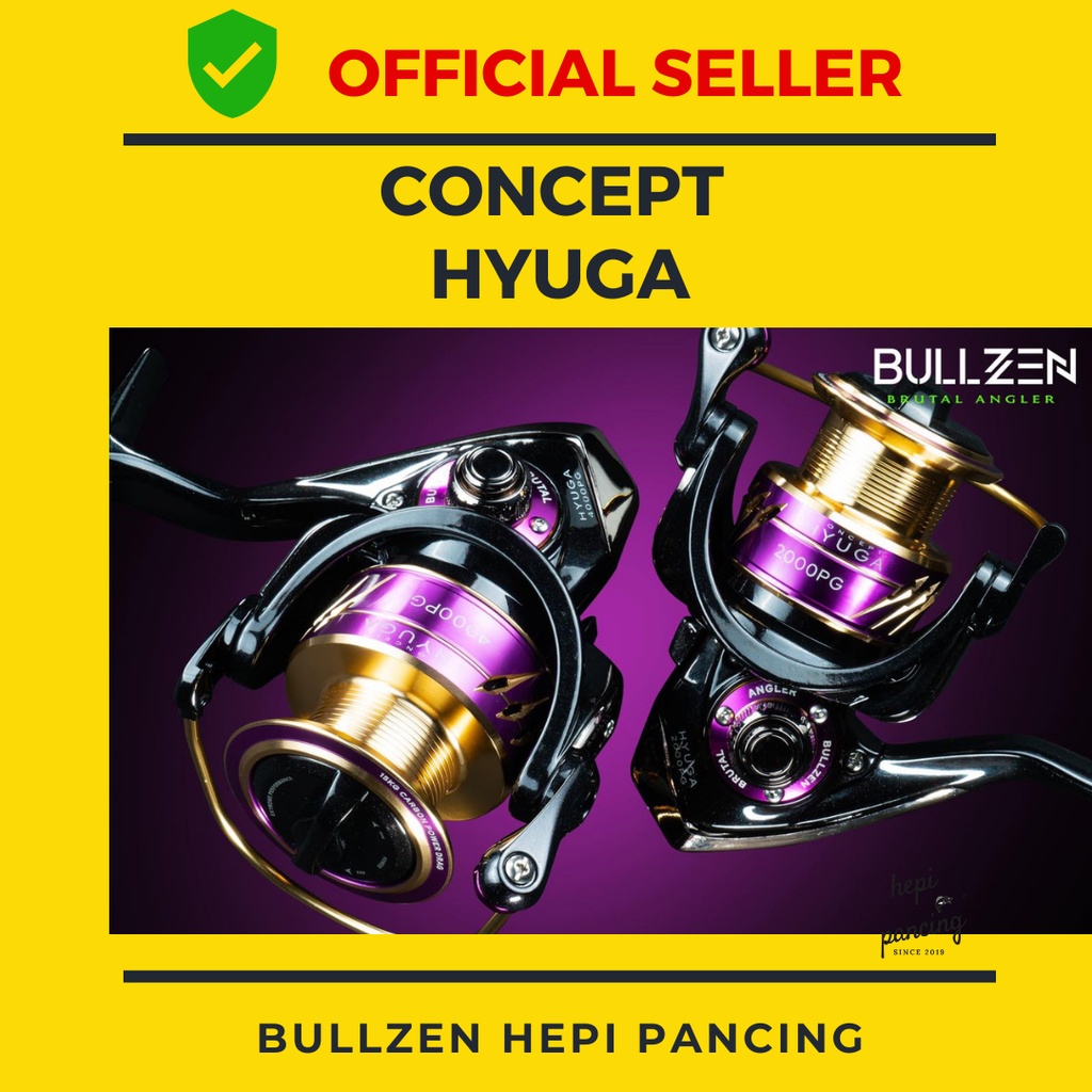 BULLZEN CONCEPT HYUGA | REEL SPINNING | REEL MURAH | REEL SPINNING
