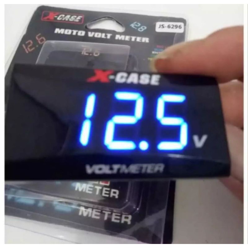 Volt meter aki x-case