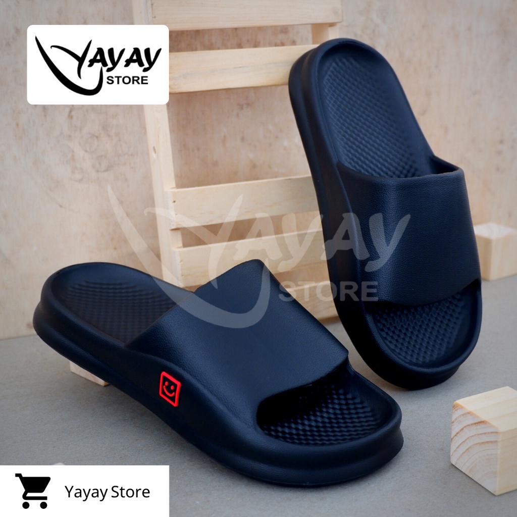 Sandal slop pria EVA / Sandal rumah laki laki / Sendal slop pria / Sandal slide pria 39 s/d 44