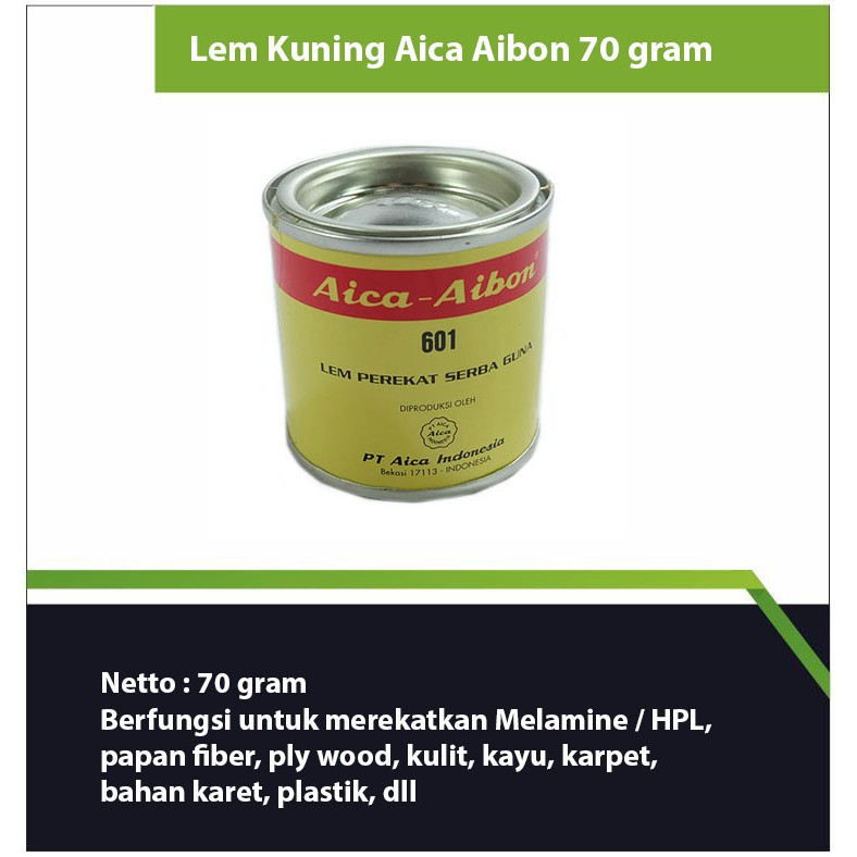

Lem Aica Aibon 70 gram / Lem Serbaguna