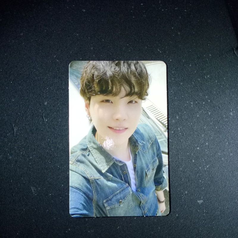 Photocard Official Yoongi PC Suga POB Album Butter Cream Weverse
