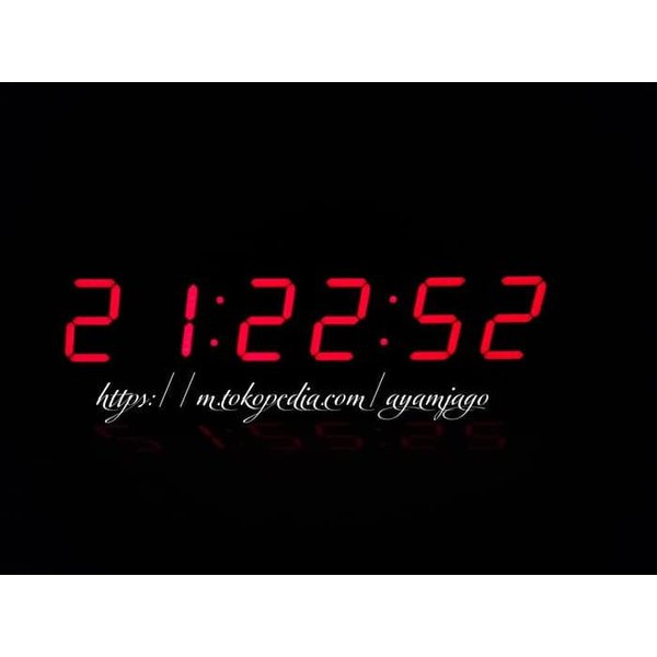 Jam Led Digital Clock &amp; Stopwatch Countdown Countup Timer Temperature