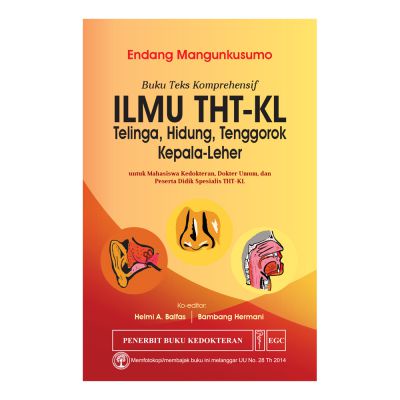 Ori Book Ori Book Teks Komprehensif Ilmu THT-KL Telinga, Hidung, Tenggorok Kepala Leher , Egc